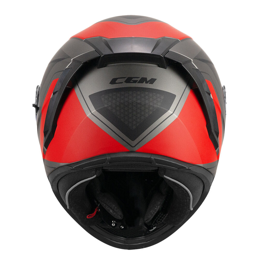 Cgm 311R Blast Race Antrasit Kapalı Motosiklet Kaskı