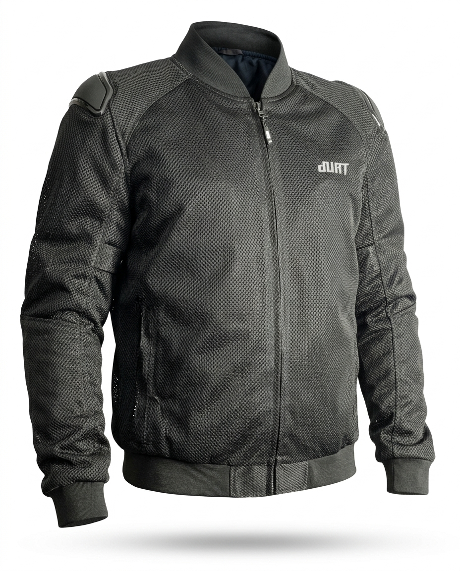 Durt Airshell V2 Siyah Yazlık Fileli Motosiklet Montu