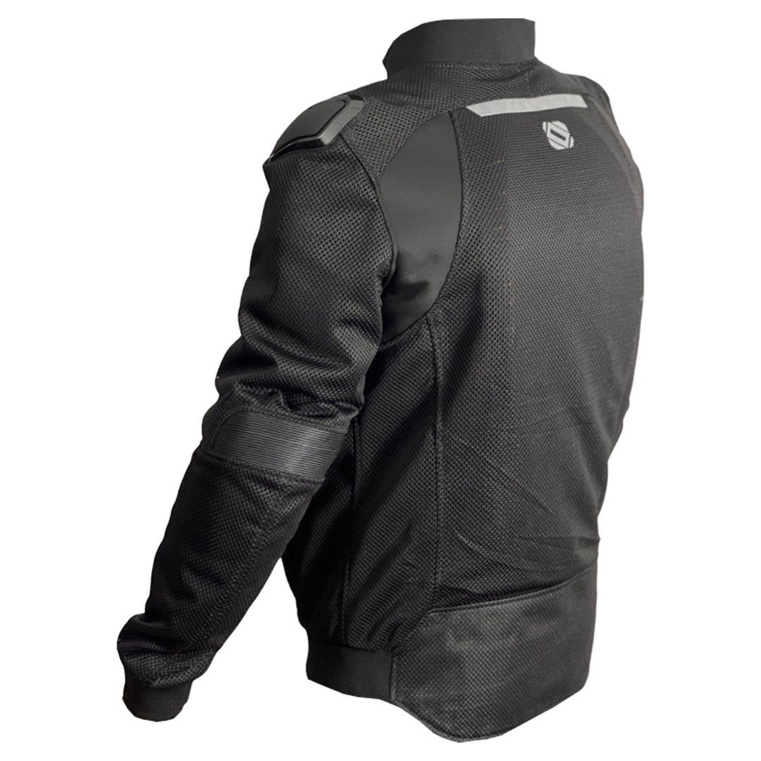 AIRSHELL V2 SİYAH . EN 17092-4:2020 CE SERTİFİKALI.YAZLIK FİLELİ MOTOSİKLET MONTU XL