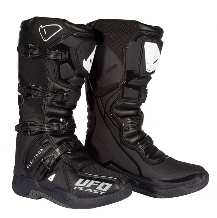 Stivali Moto Cross Enduro Touring UFO BO0010-K Electron | Nero