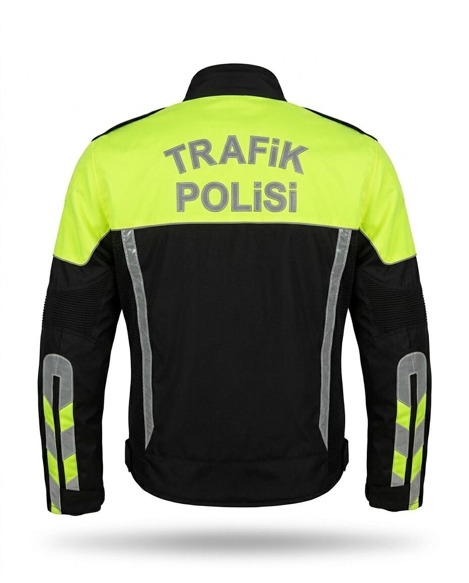 Trafik Polisi Mont & Üst İçlik İkili Set