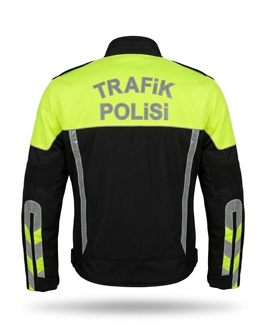 Trafik Polisi Mont & Üst İçlik İkili Set