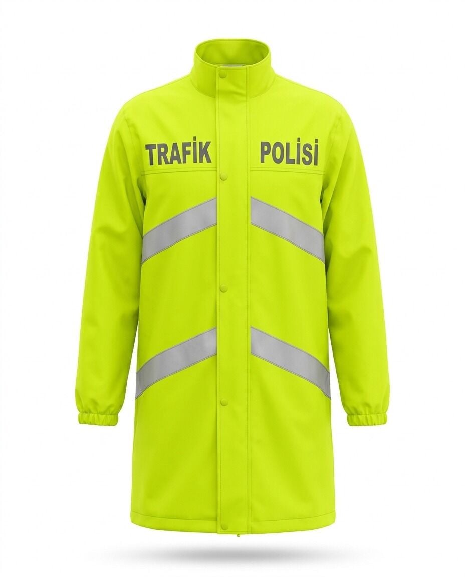 Trafik Polisi Alt & Üst İkili Yağmurluk Takımı