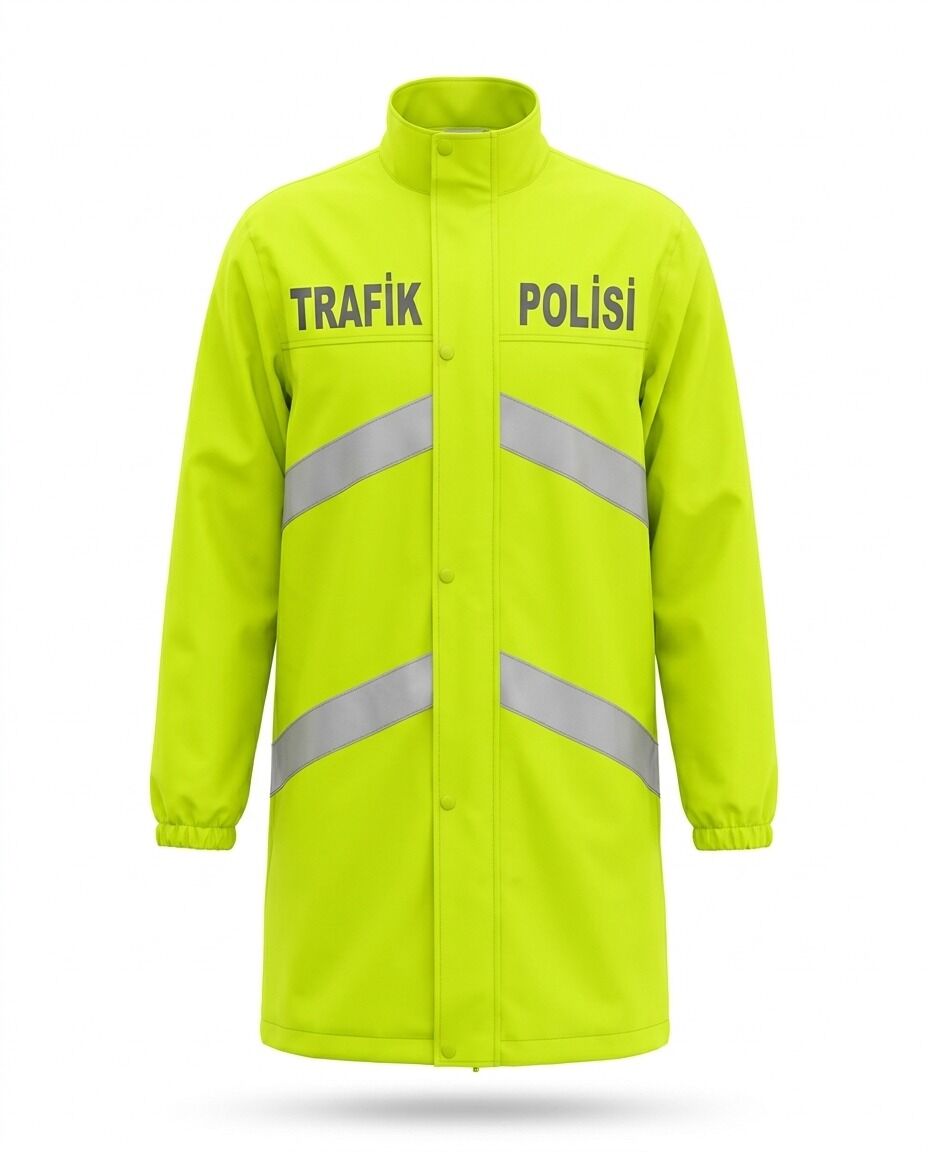 Trafik Polisi Alt & Üst İkili Yağmurluk Takımı