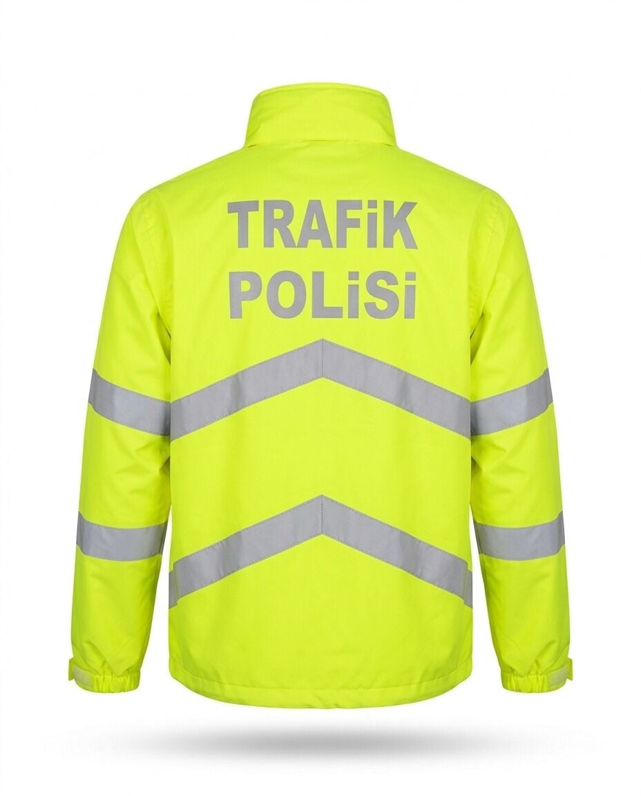 Trafik Polisi Alt & Üst İkili Yağmurluk Takımı