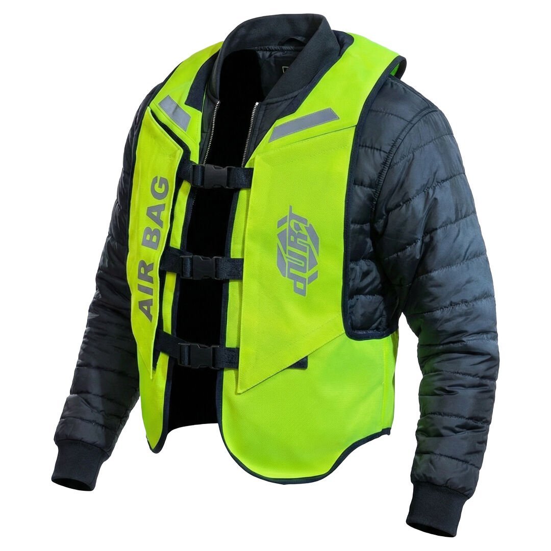 DURT HAVA YASTIĞI YELEK V2. MOTOSİKLET KULLANICILARI İÇİN.