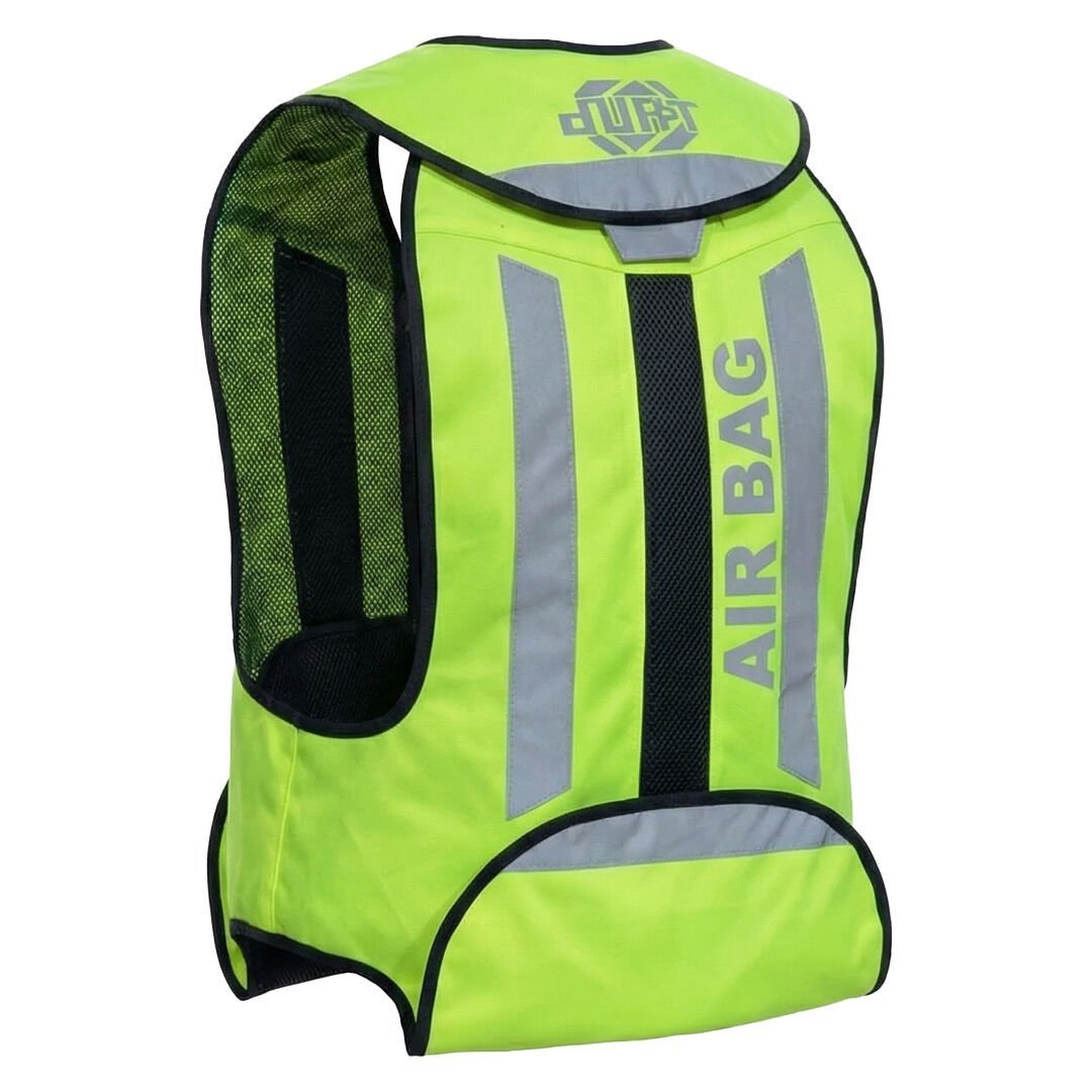 DURT HAVA YASTIĞI YELEK V2. MOTOSİKLET KULLANICILARI İÇİN.