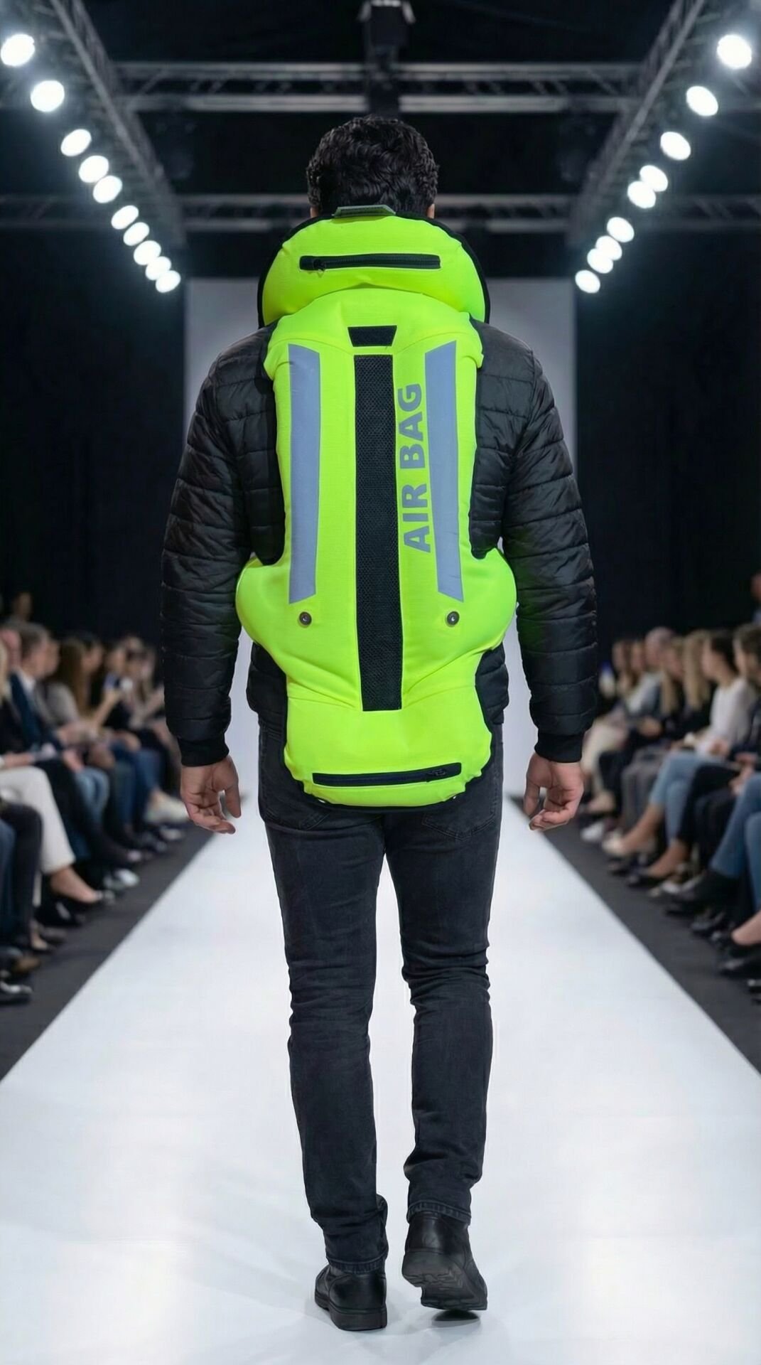 DURT HAVA YASTIĞI YELEK V2. MOTOSİKLET KULLANICILARI İÇİN.