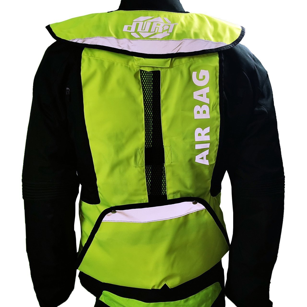 DURT HAVA YASTIĞI YELEK V2. MOTOSİKLET KULLANICILARI İÇİN.