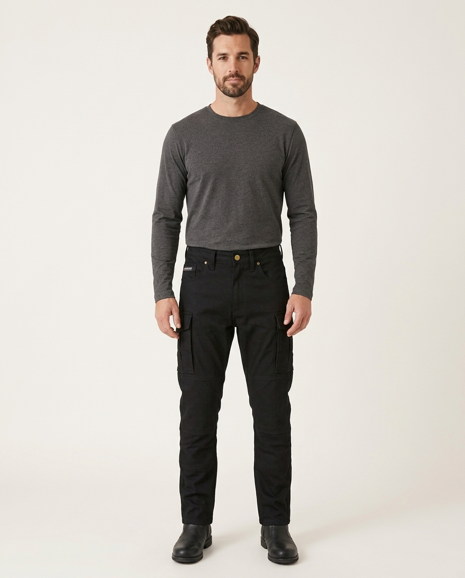 Durt Lostfrontier Braavo AA Armourlite Denim Motosiklet Pantolonu