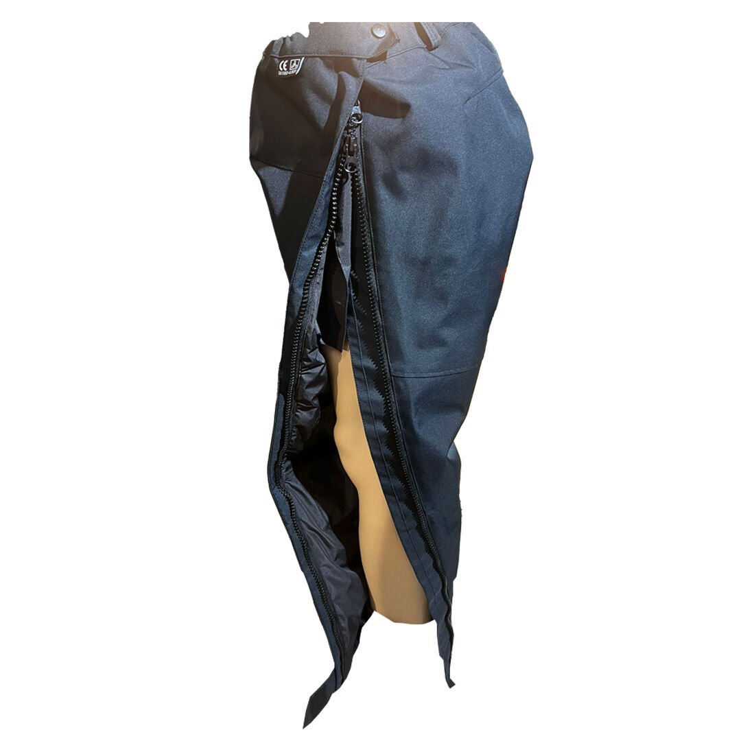 DURT SLIP KIŞLIK KOYU LACİVERT YANDAN FERMUARLI PANTOLON