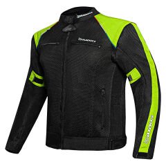 GUIDICI 3 MEVSİM NEON SARI SİYAH MOTOSİKLET MONTU . EN 17092-4:2020 CE SERTİFİKALI.