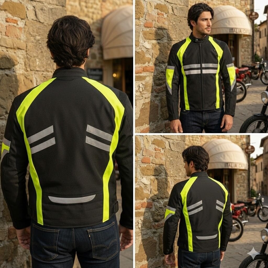 BLAST FLUO HI VIS. 4 MEVSİM MOTOSİKLET MONTU