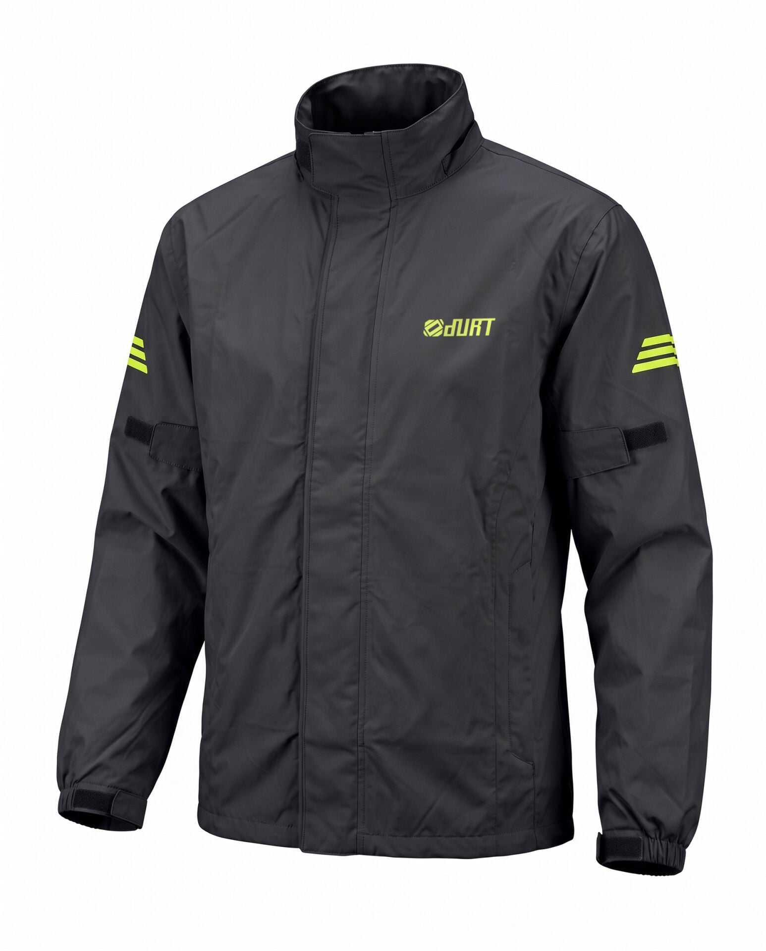 Durt Drycore 2'li Set %100 Su Geçirmez Siyah Motosiklet Yağmurluğu