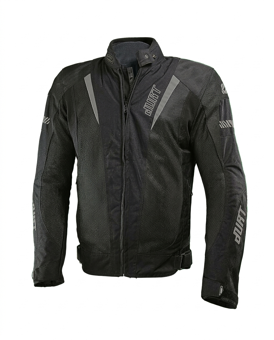 Durt Demo All Black 3 Mevsim Motosiklet Montu