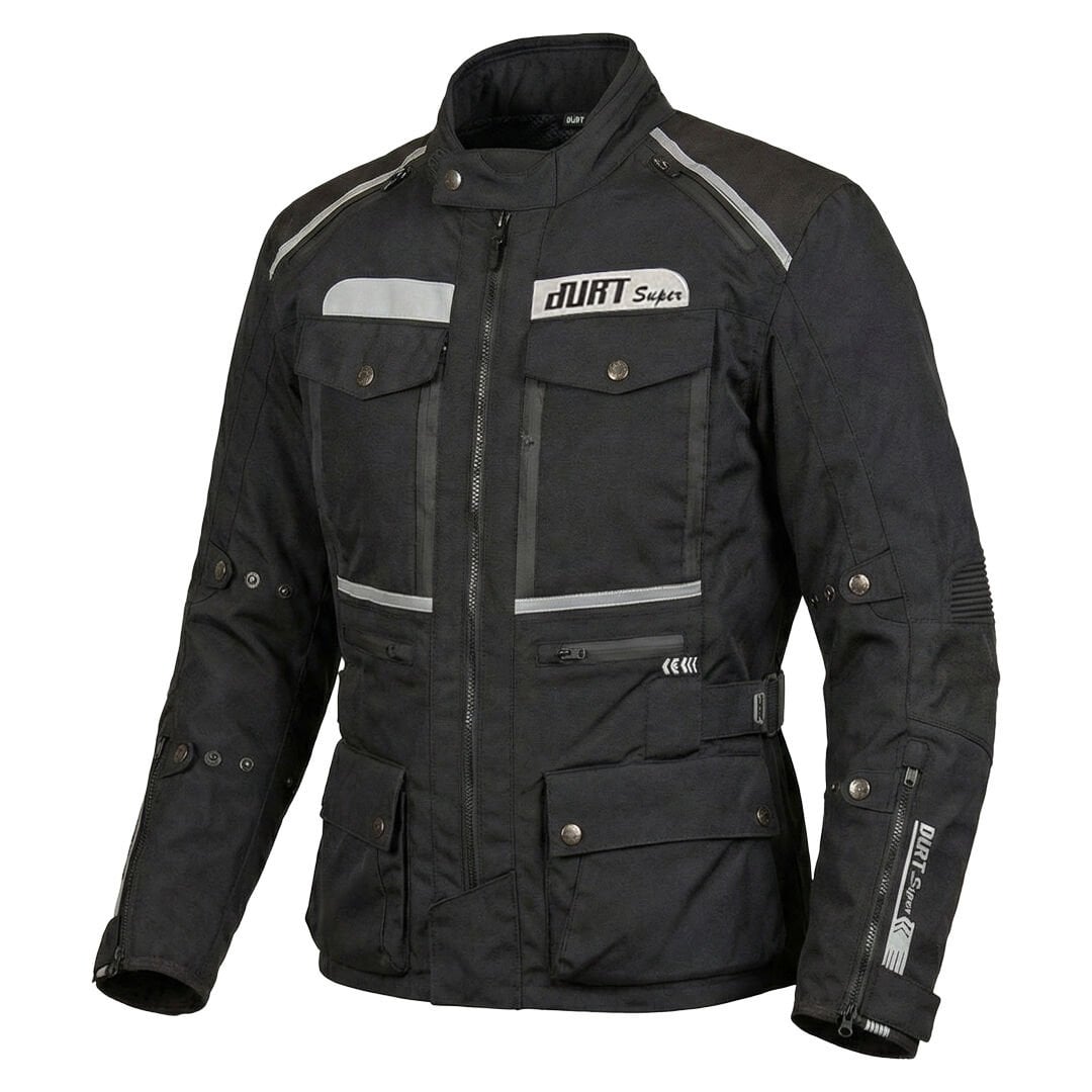 dURT K2  PEAK 4 MEVSİM MOTOSİKLETÇİ MONTU SİYAH