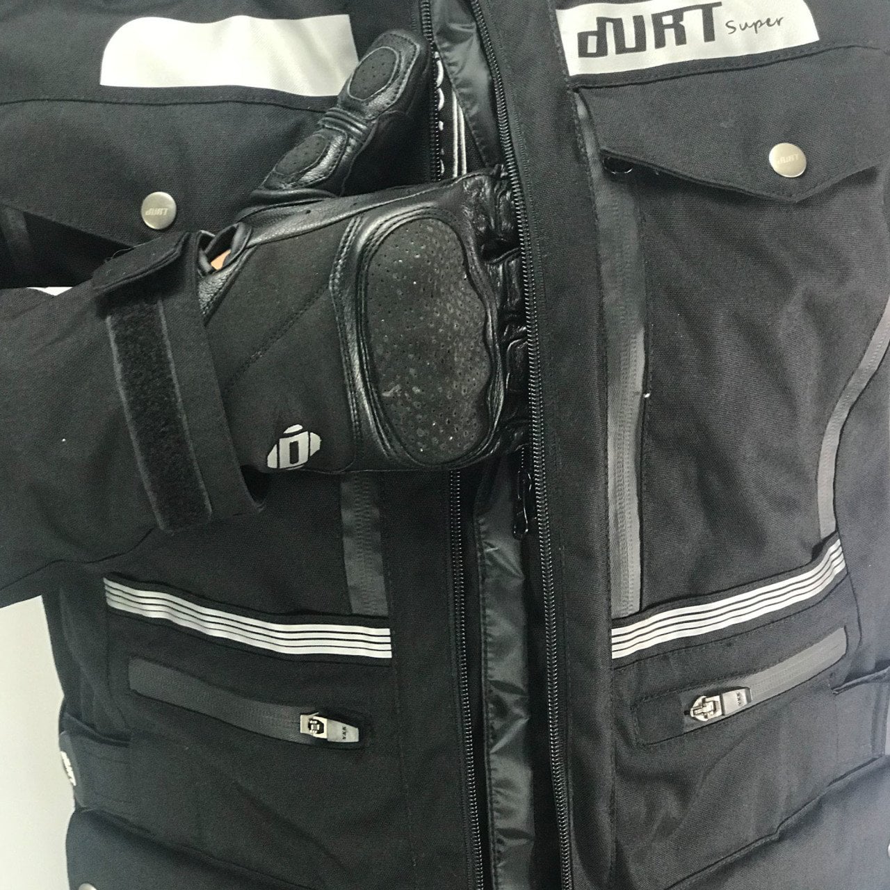 dURT K2  PEAK 4 MEVSİM MOTOSİKLETÇİ MONTU SİYAH