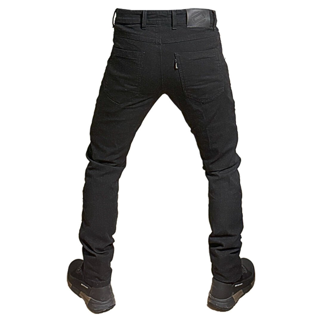 DURT DYNEEMA SİYAH MOTOSİKLET KOT PANTALON.