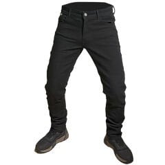 DURT DYNEEMA SİYAH MOTOSİKLET KOT PANTALON.