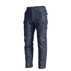 DURT KOYU MAVİ JEAN PANTALON.