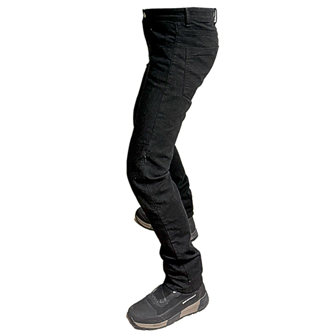DURT DYNEEMA SİYAH MOTOSİKLET KOT PANTALON.