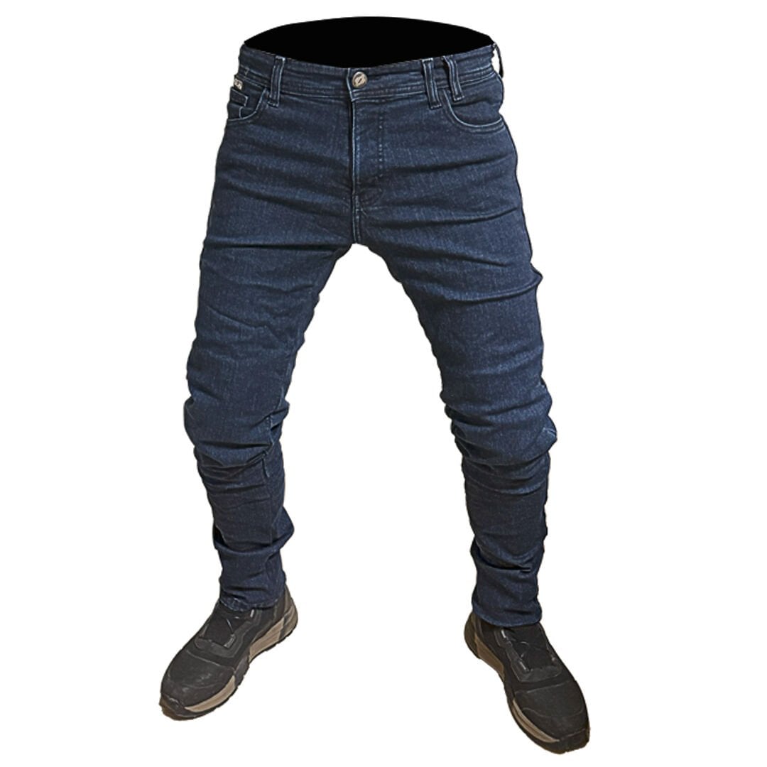 DURT MAVİ ARAMID MOTOSİKLET KOT PANTOLON