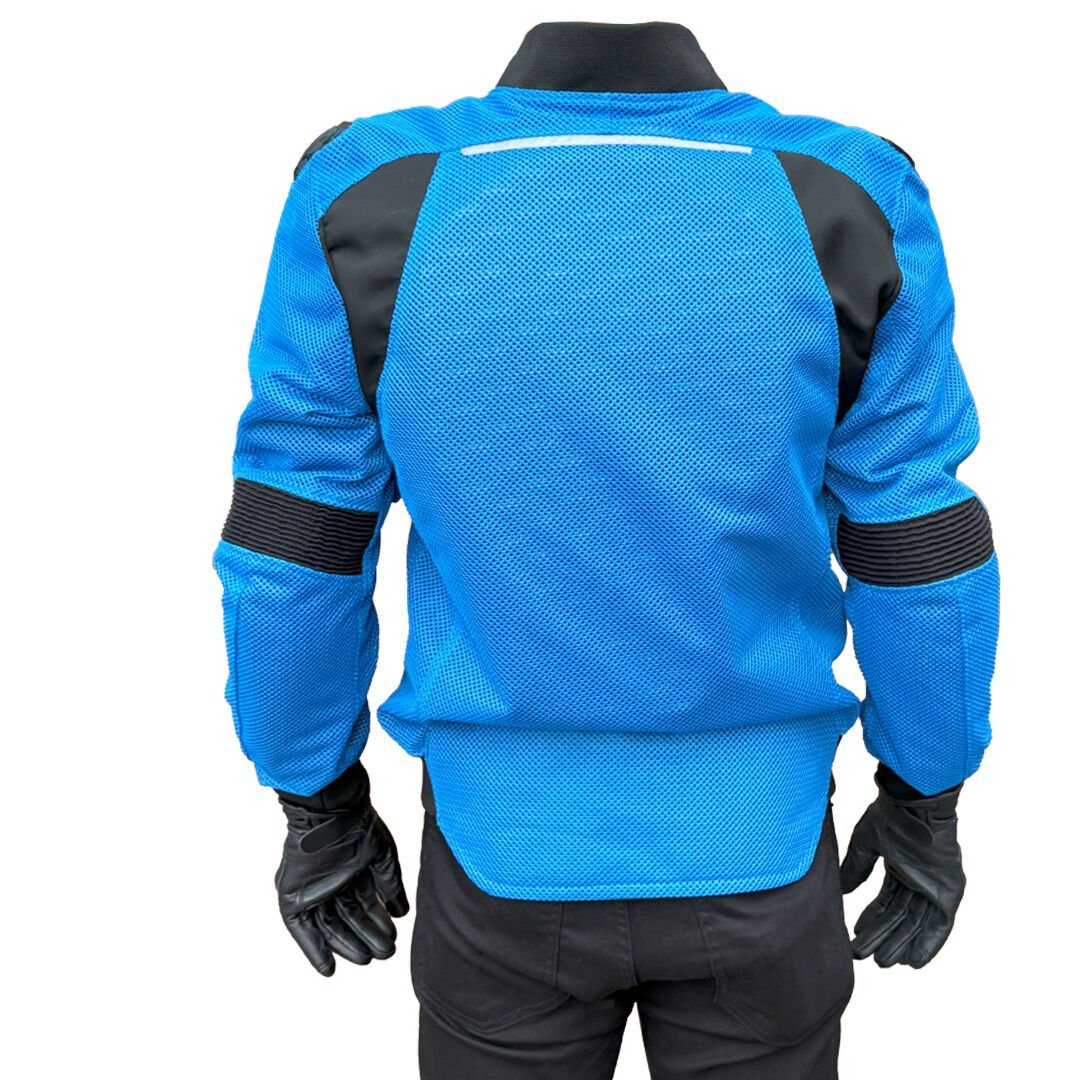 AIRSHELL V2 ROYAL BLUE . EN 17092-4:2020 CE SERTİFİKALI. YAZLIK FİLELİ MOTOSİKLET MONTU