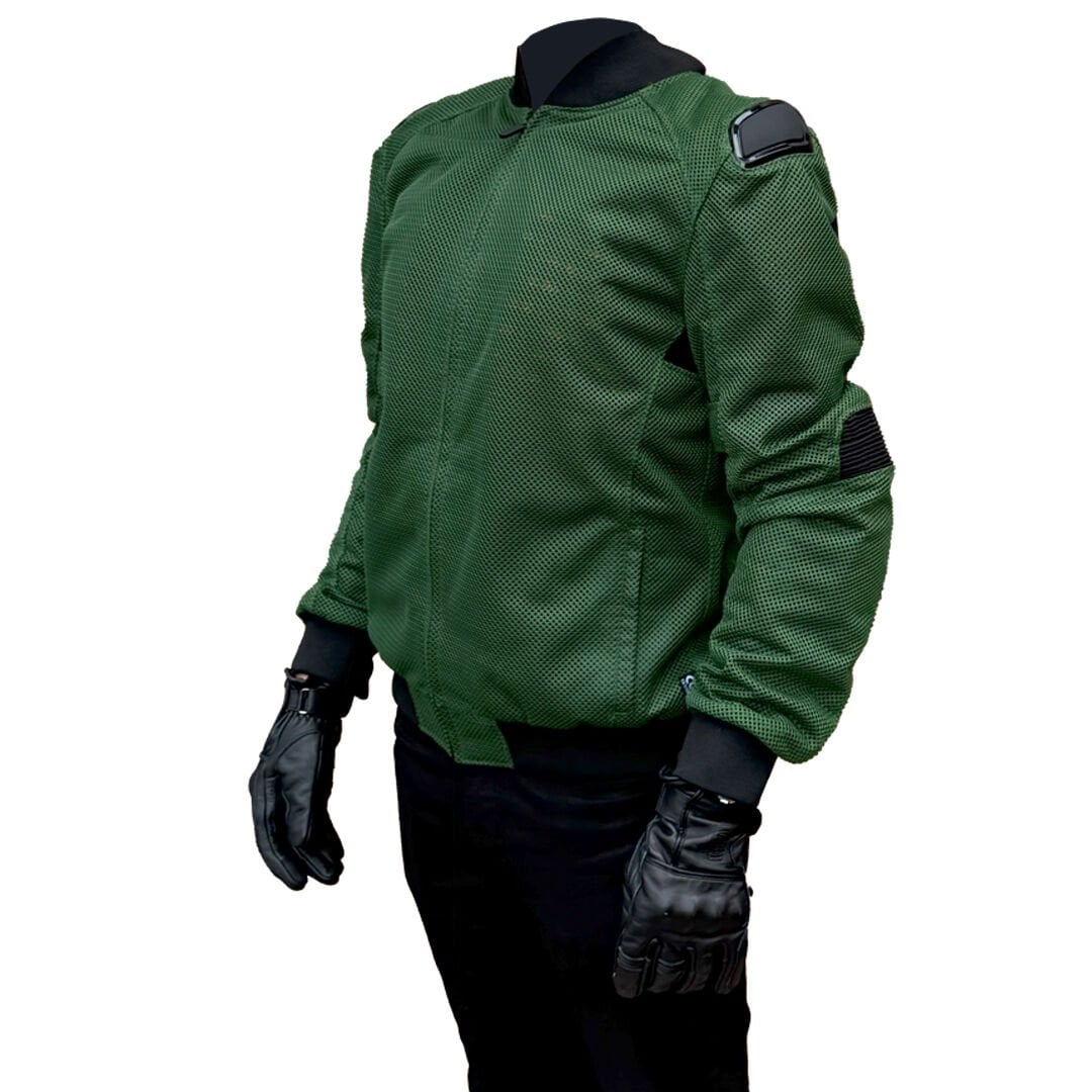 AIRSHELL V2 YEŞİL . EN 17092-4:2020 CE SERTİFİKALI. YAZLIK FİLELİ MOTOSİKLET