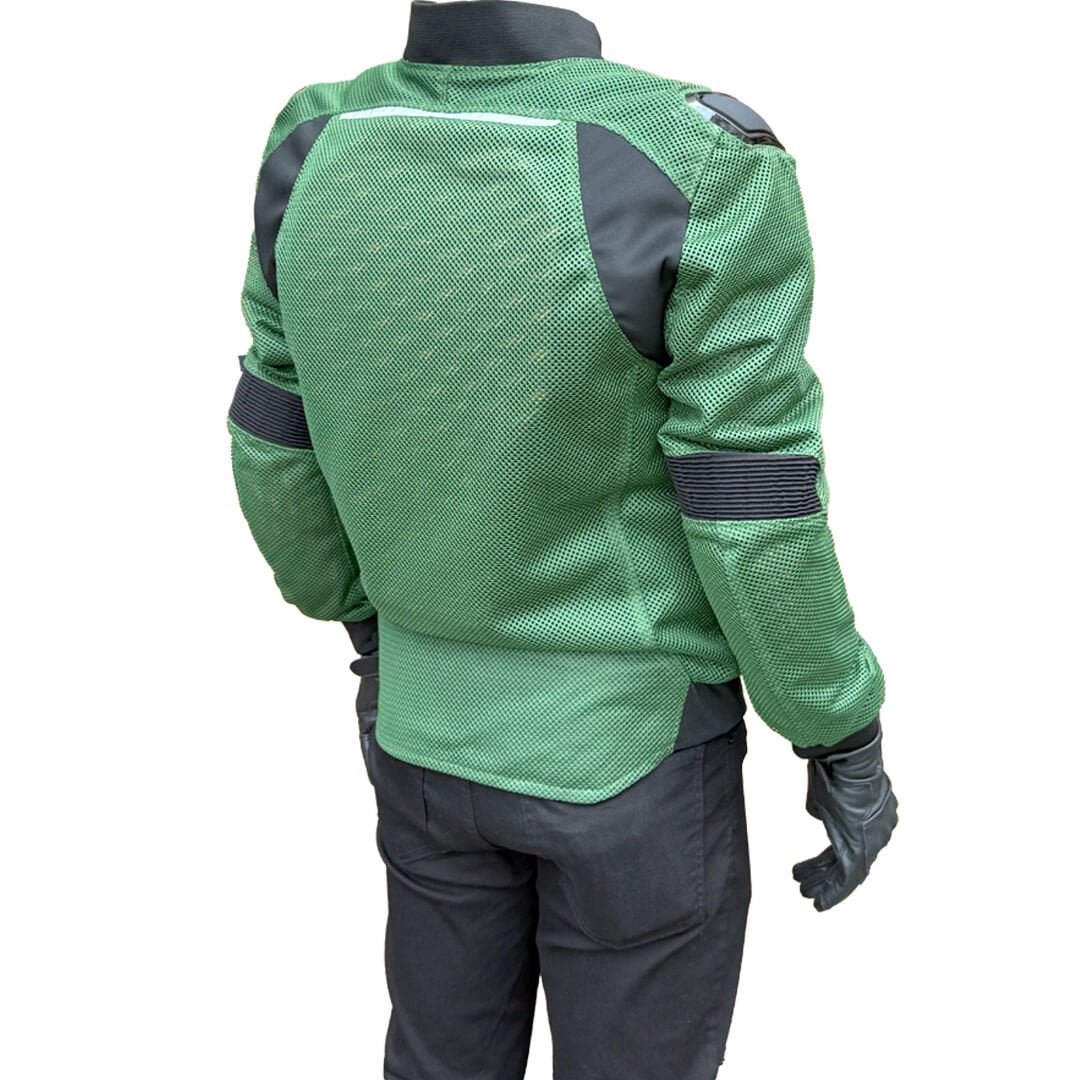 AIRSHELL V2 YEŞİL . EN 17092-4:2020 CE SERTİFİKALI. YAZLIK FİLELİ MOTOSİKLET