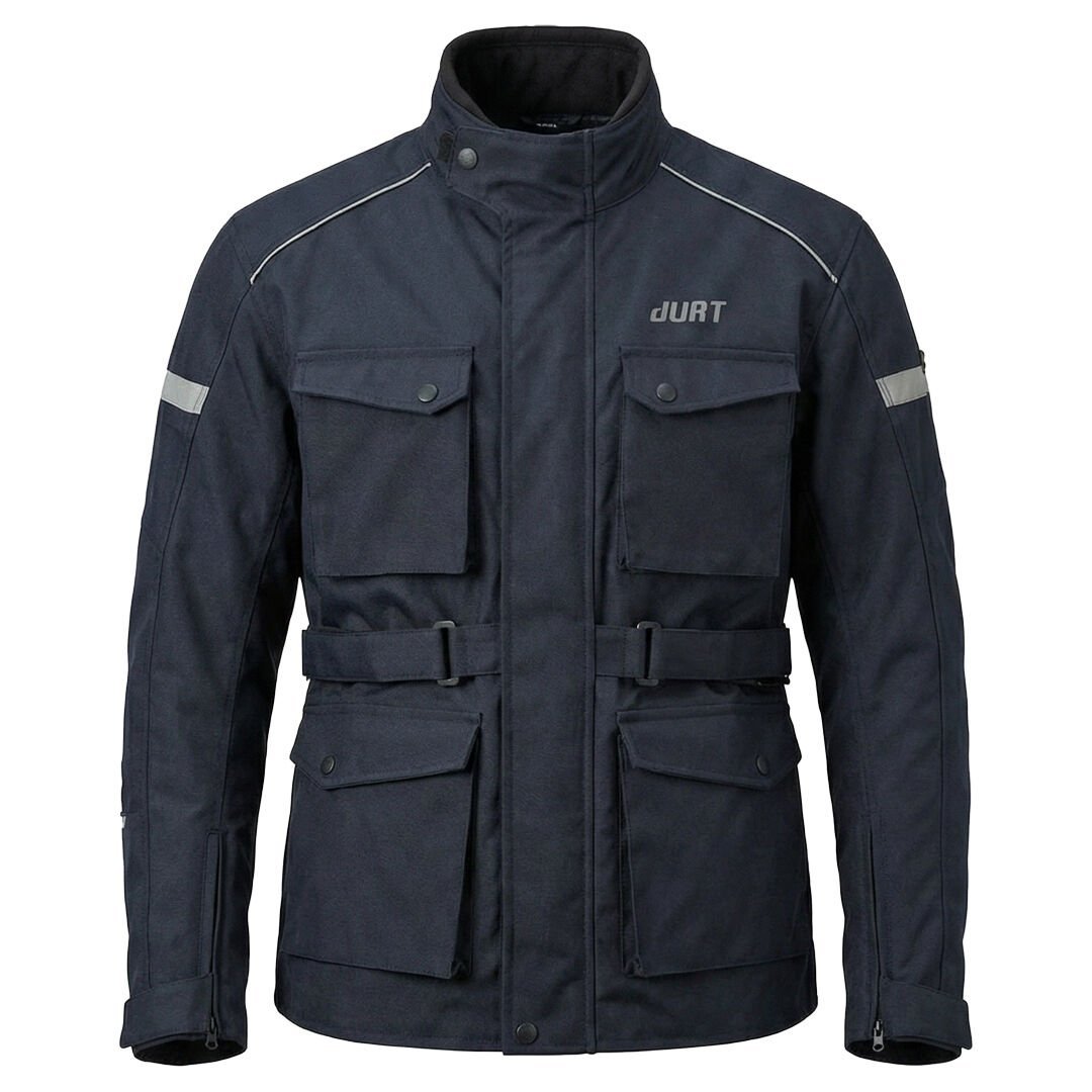 LACİVERT/SİYAH KIŞLIK MOTOSİKLET MONTU.