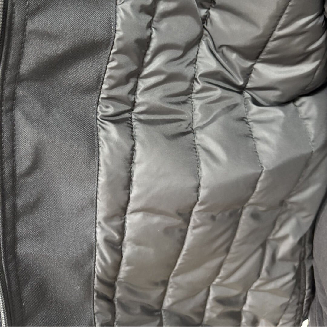 LACİVERT/SİYAH KIŞLIK MOTOSİKLET MONTU.