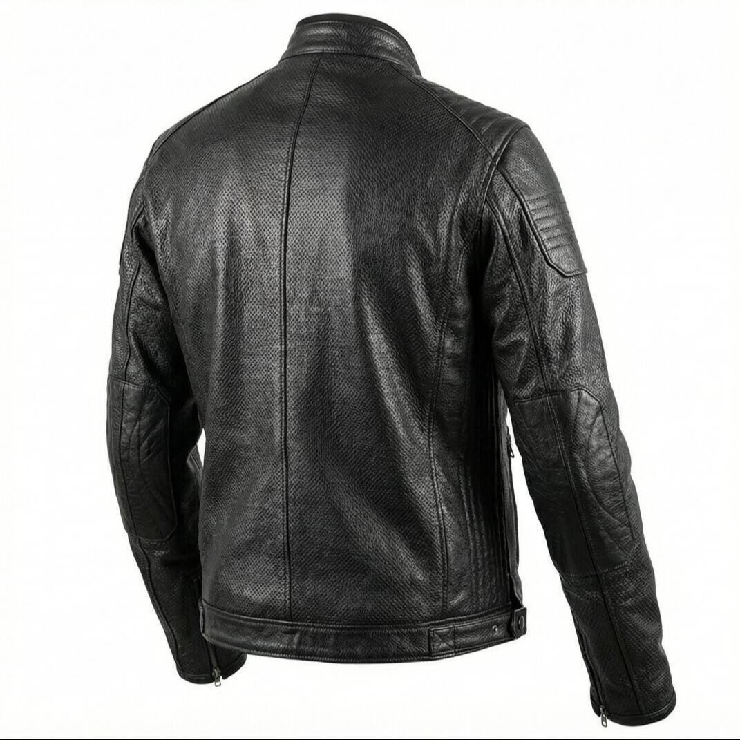 PERFORE(DELİKLİ) YAZLIK MOTOSİKLET DERİ MONT.