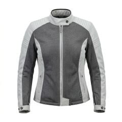 dURT EN 17092-4:2020 HILL-X  BUZ GRİ YAZLIK FİLELİ KADIN MOTOSİKLET MONTU.(Kopya)