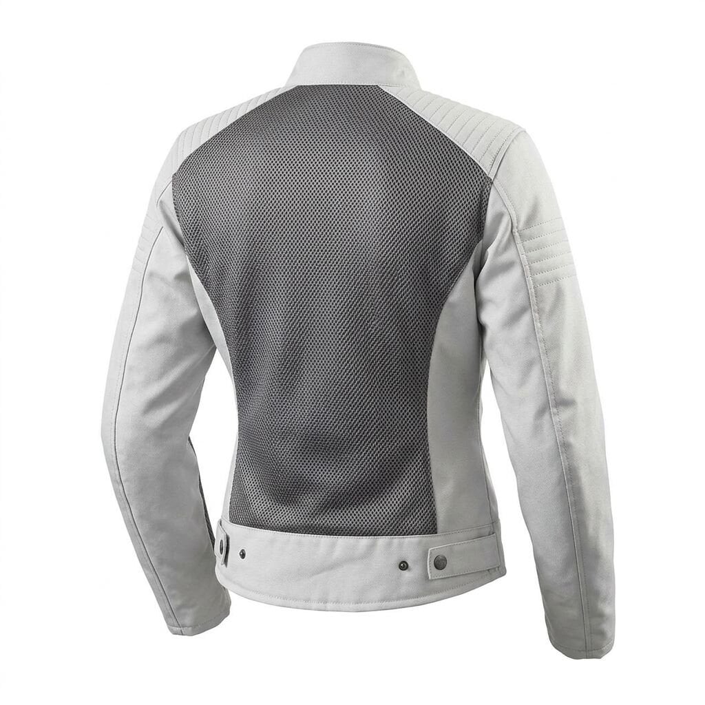 dURT EN 17092-4:2020 HILL-X  BUZ GRİ YAZLIK FİLELİ KADIN MOTOSİKLET MONTU.(Kopya)