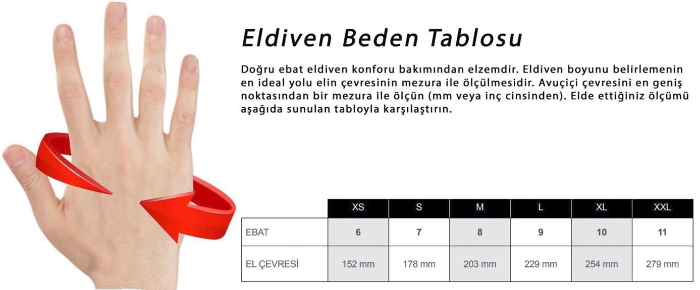 EN 13594:2015 LEVEL1 KP SERTİFİKALI. UZUN KORUMALI DERİ ELDİVEN 3XL