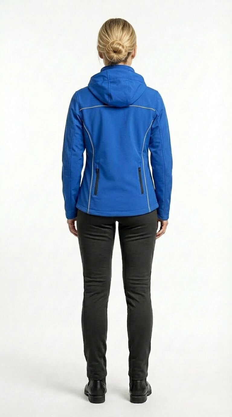 KADIN MOTOSİKLET MONTU. SOFTSHELL