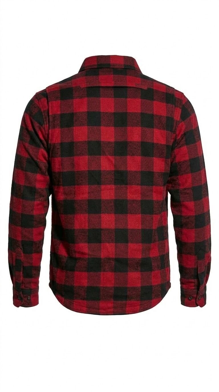 DURT YAZLIK GÖMLEK MONT RED BLACK