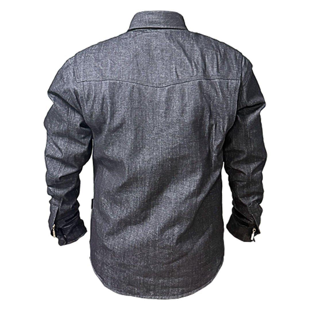 Denim Gömlek. 600D Polyester Kumaş Takviyeli
