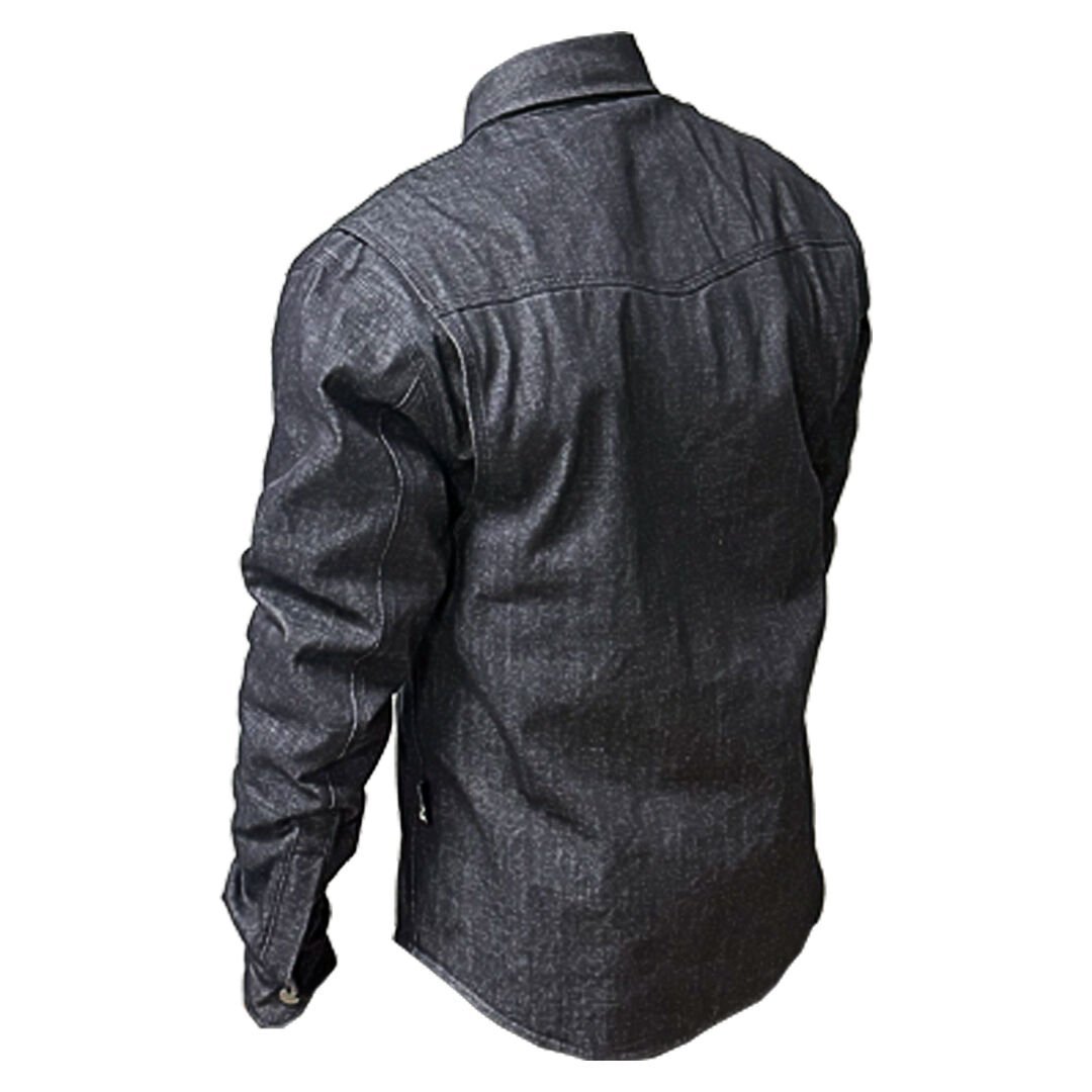 Denim Gömlek. 600D Polyester Kumaş Takviyeli