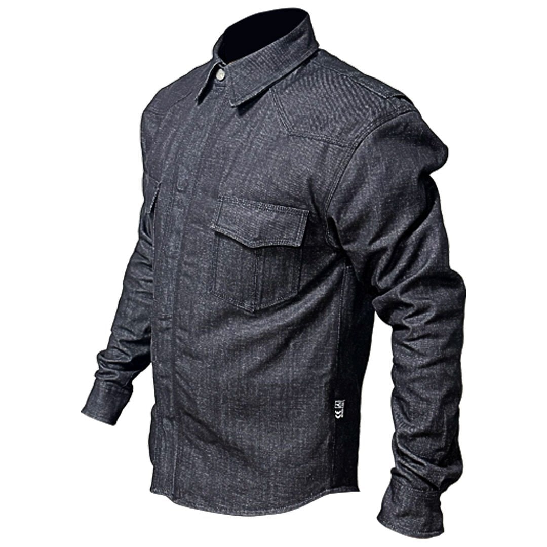 Denim Gömlek. 600D Polyester Kumaş Takviyeli