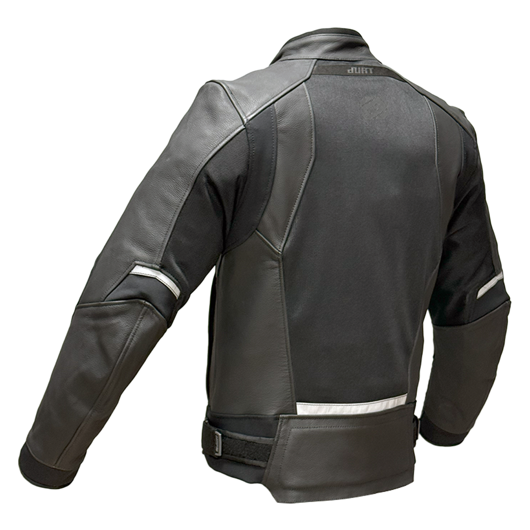 dURT . DERİ 4 MEVSİM MOTOSİKLET MONTU.