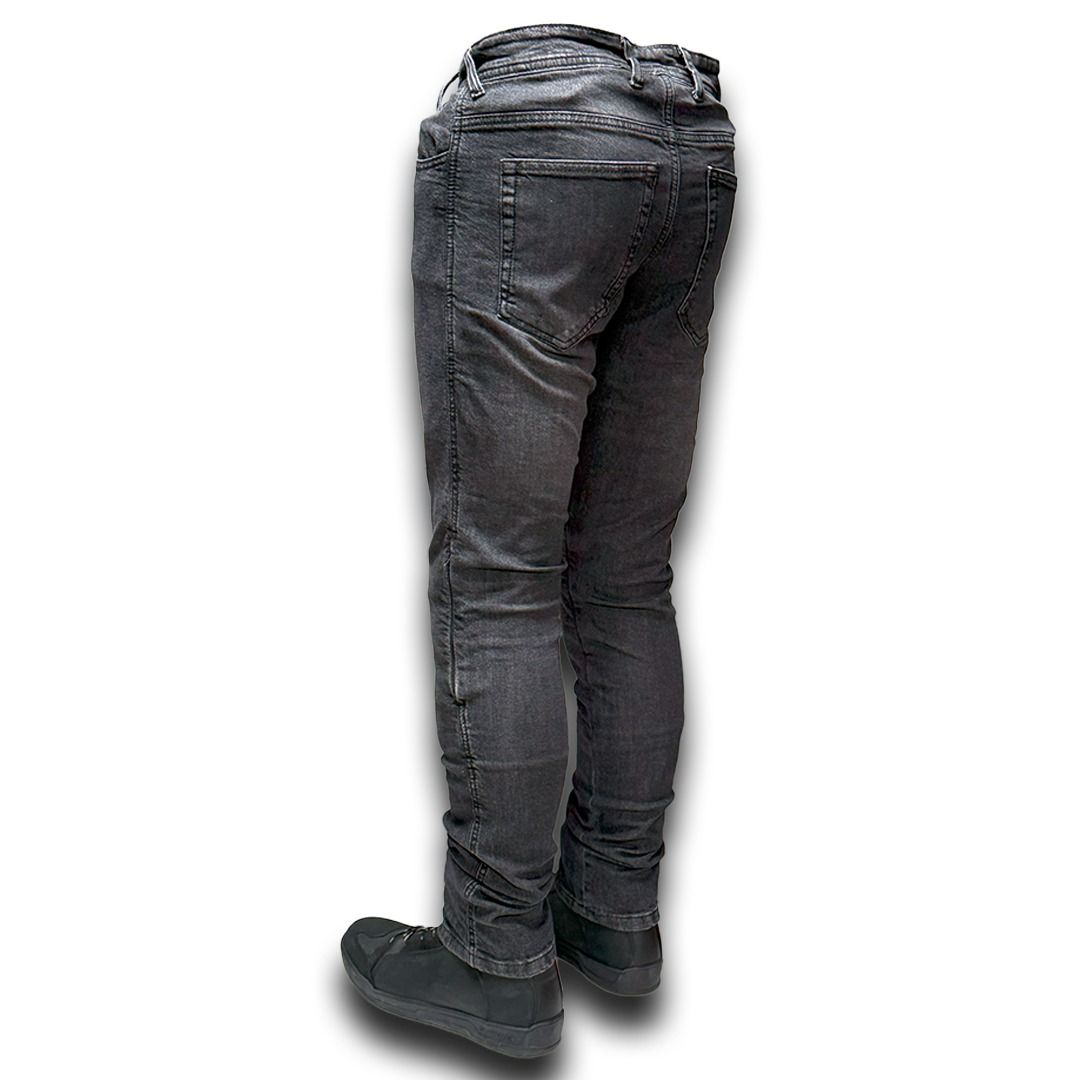 DURT GRİ MOTOSİKLET KOT PANTOLON