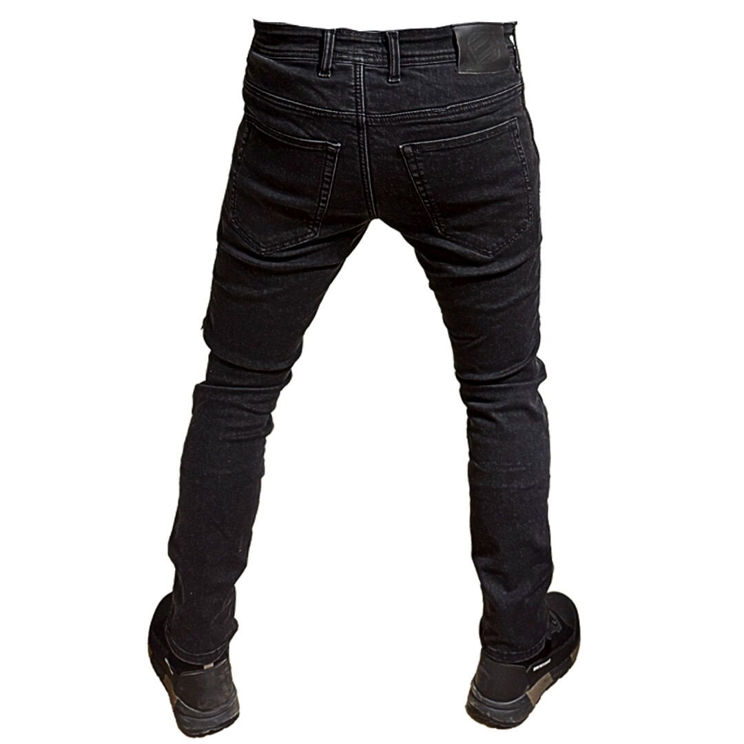 DURT SİYAH ARAMID  MOTOSİKLET KOT PANTOLON